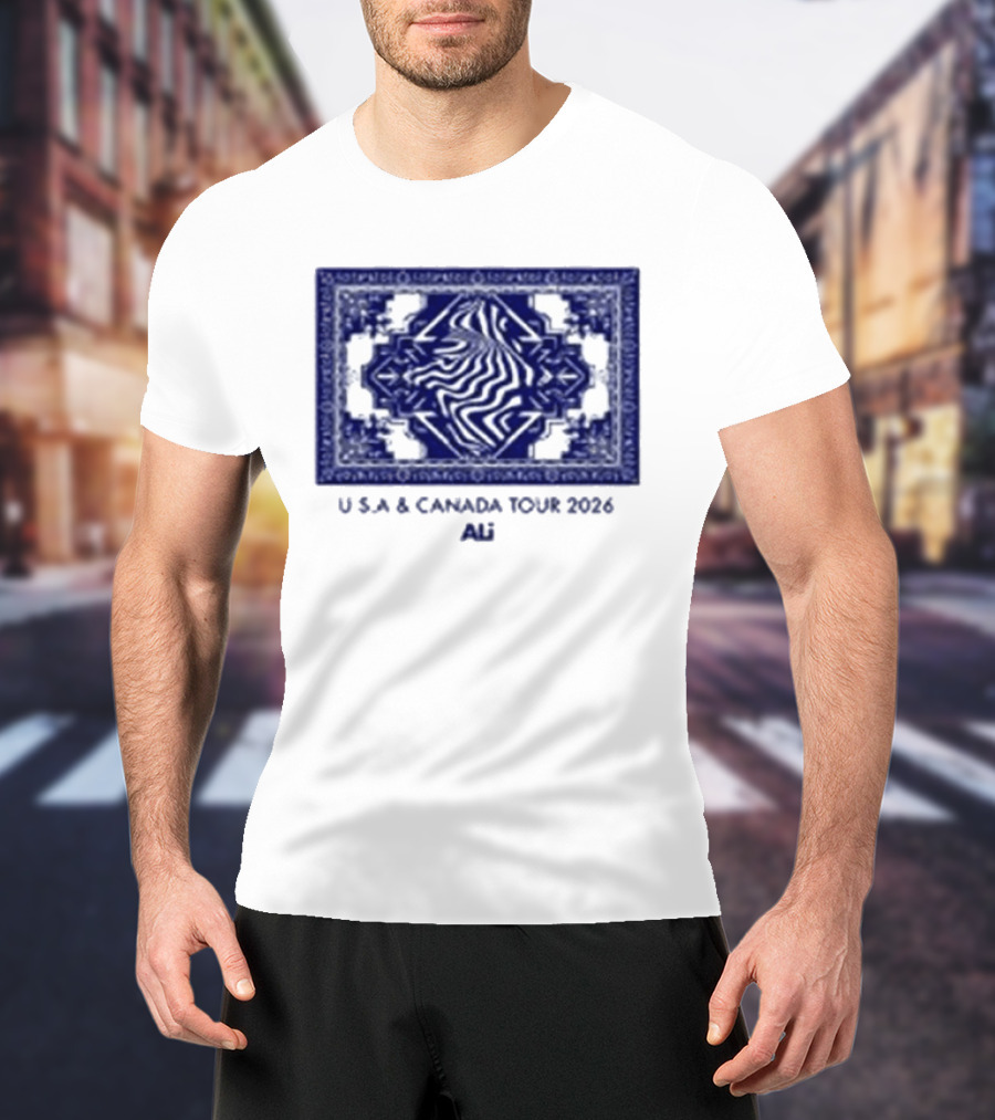 Ali USA & Canada Tour 2026 T-Shirt