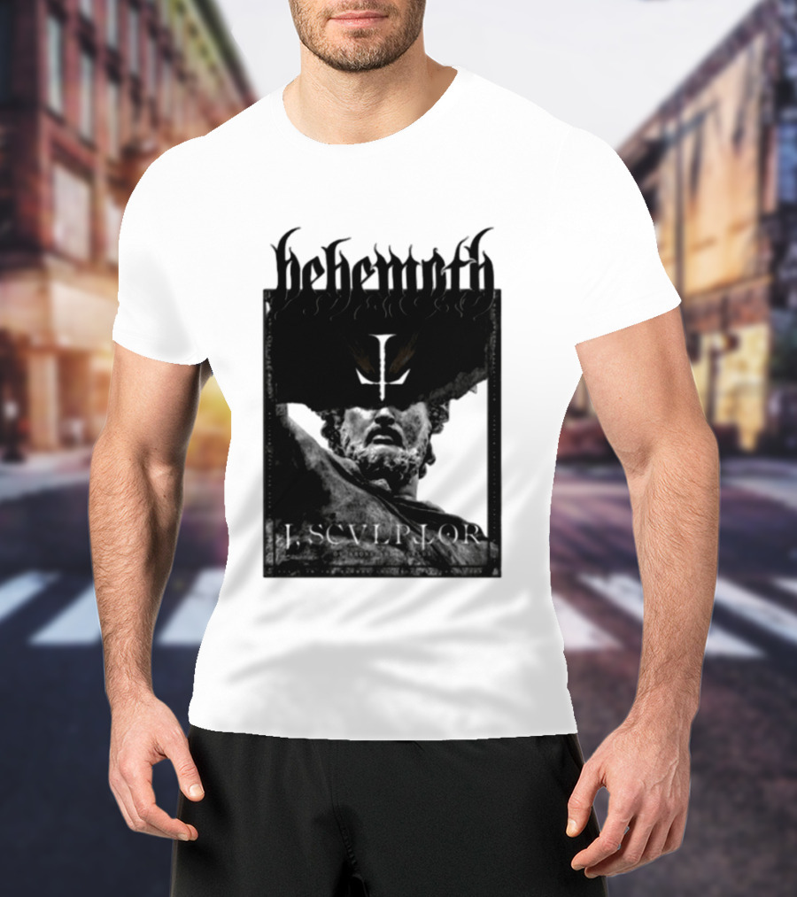 Behemoth I Sculptor Of Aeons And Worlds Statue Of Power T-Shirt