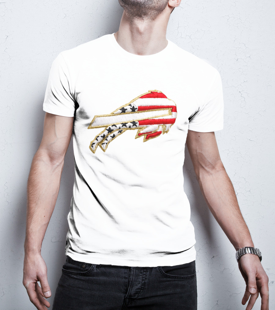 Bills America 250th Anniversary Stars And Stripes T-Shirt