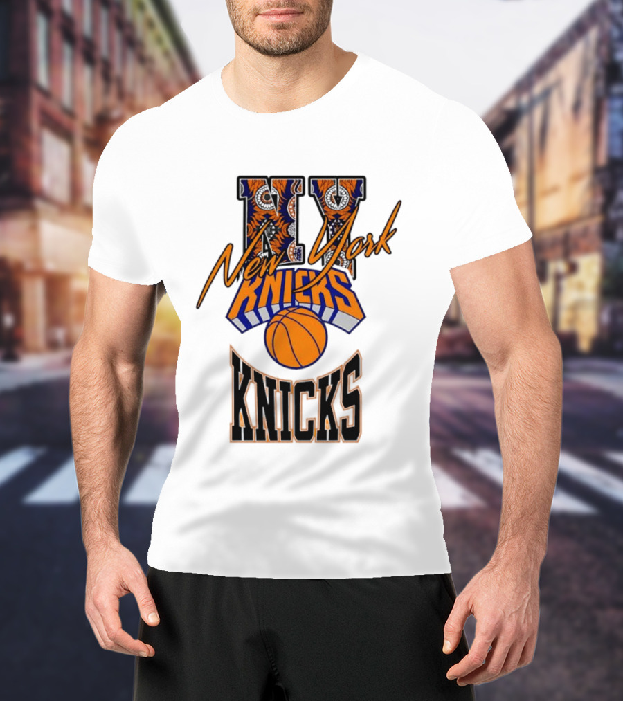 New York Knicks NY Basketball Team Fan Merchandise T-Shirt