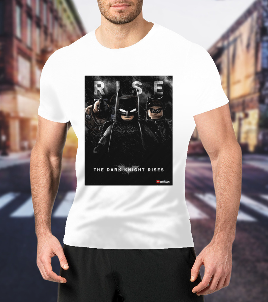 LEGO Batman The Dark Knight Rises Film Movie T-Shirt