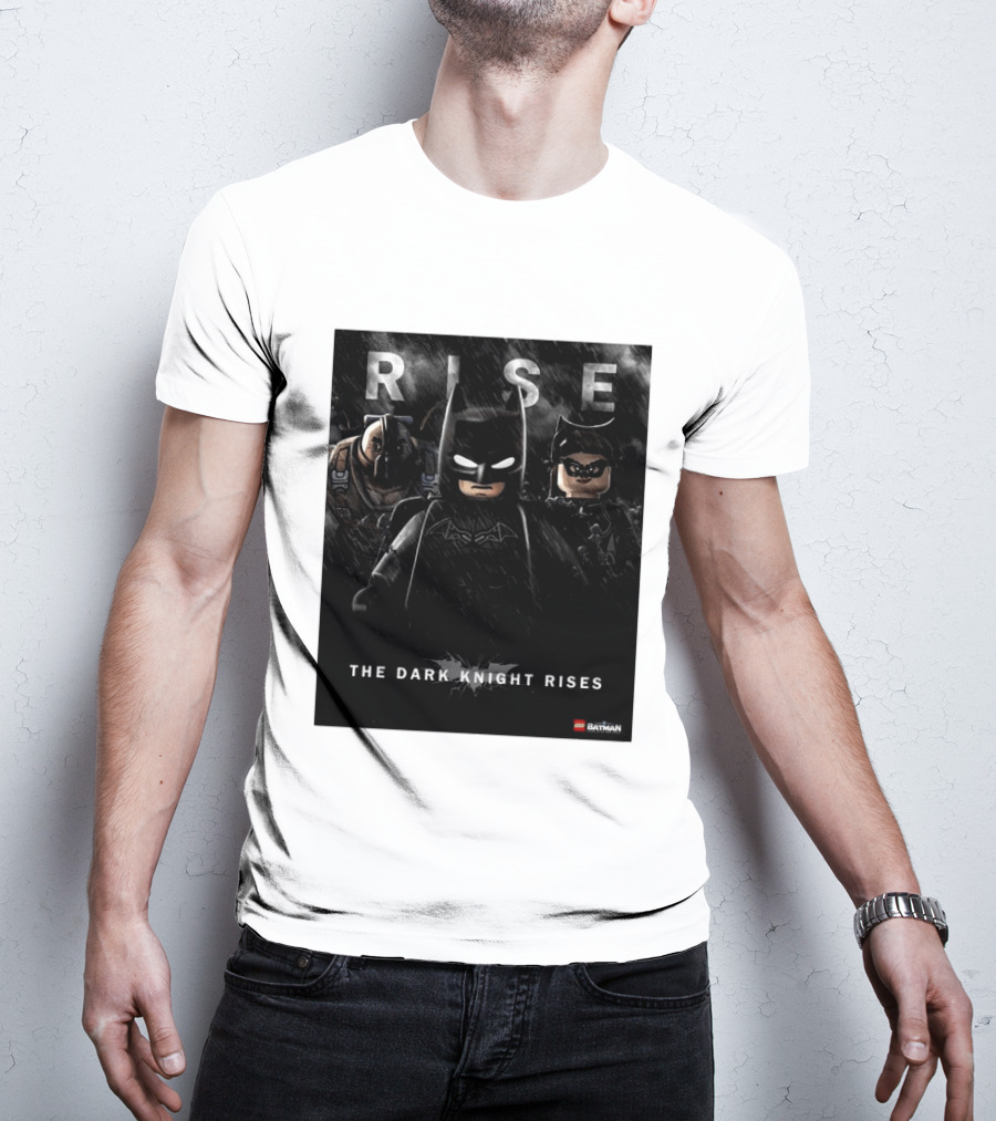 LEGO Batman The Dark Knight Rises Film Movie T-Shirt