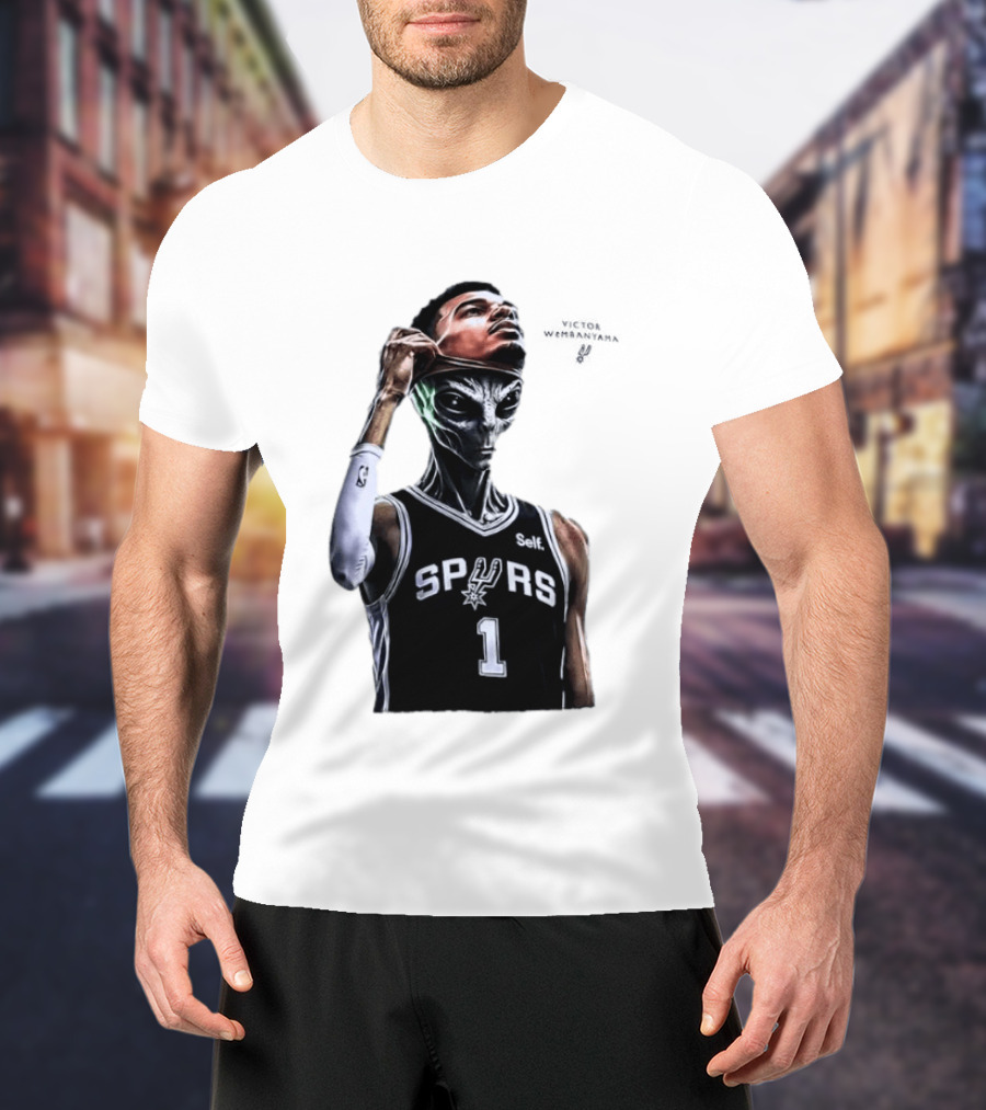 Victor Wembanyama San Antonio Spurs Self Propelled Success 2023 NBA Rookie Of The Year T-Shirt