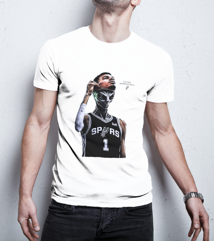 Victor Wembanyama San Antonio Spurs Self Propelled Success 2023 NBA Rookie Of The Year T-Shirt
