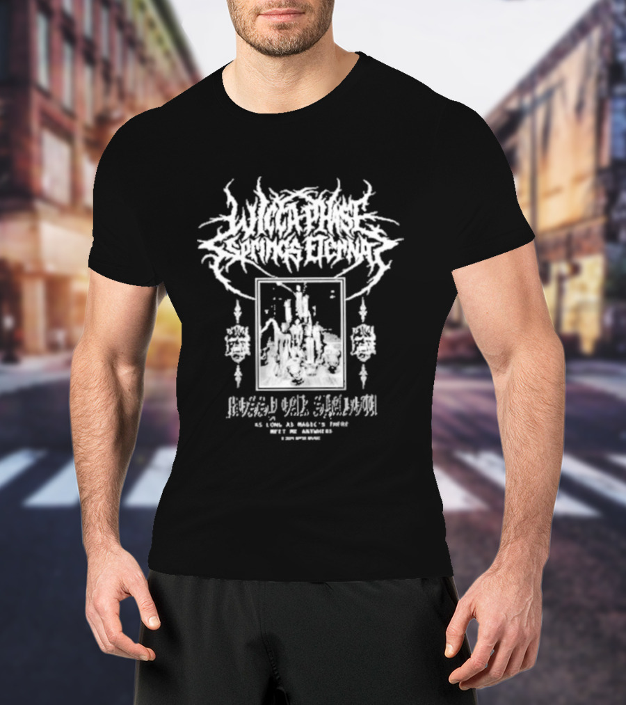 Wiccaphase Shadow Altar Blessed Be The Altar With Love And Sweet Tears T-Shirt