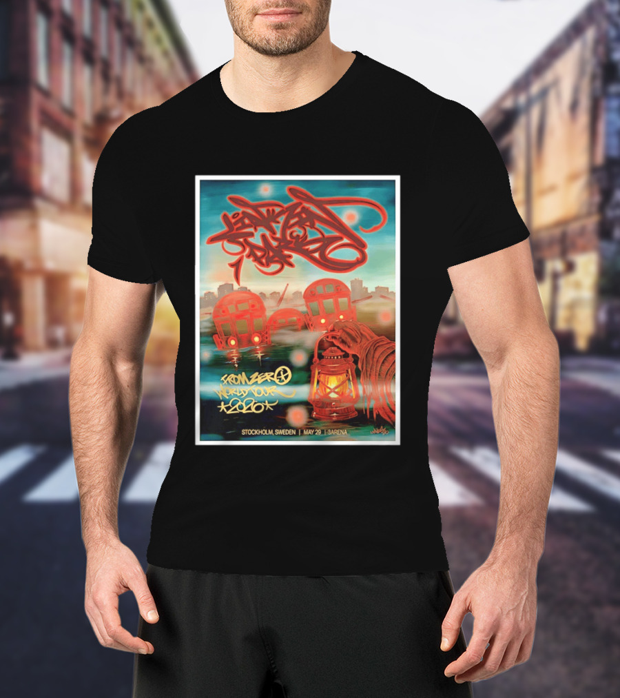 Linkin Park From Zero World Tour 2026 Stockholm Sweden May 29 3Arena T-Shirt