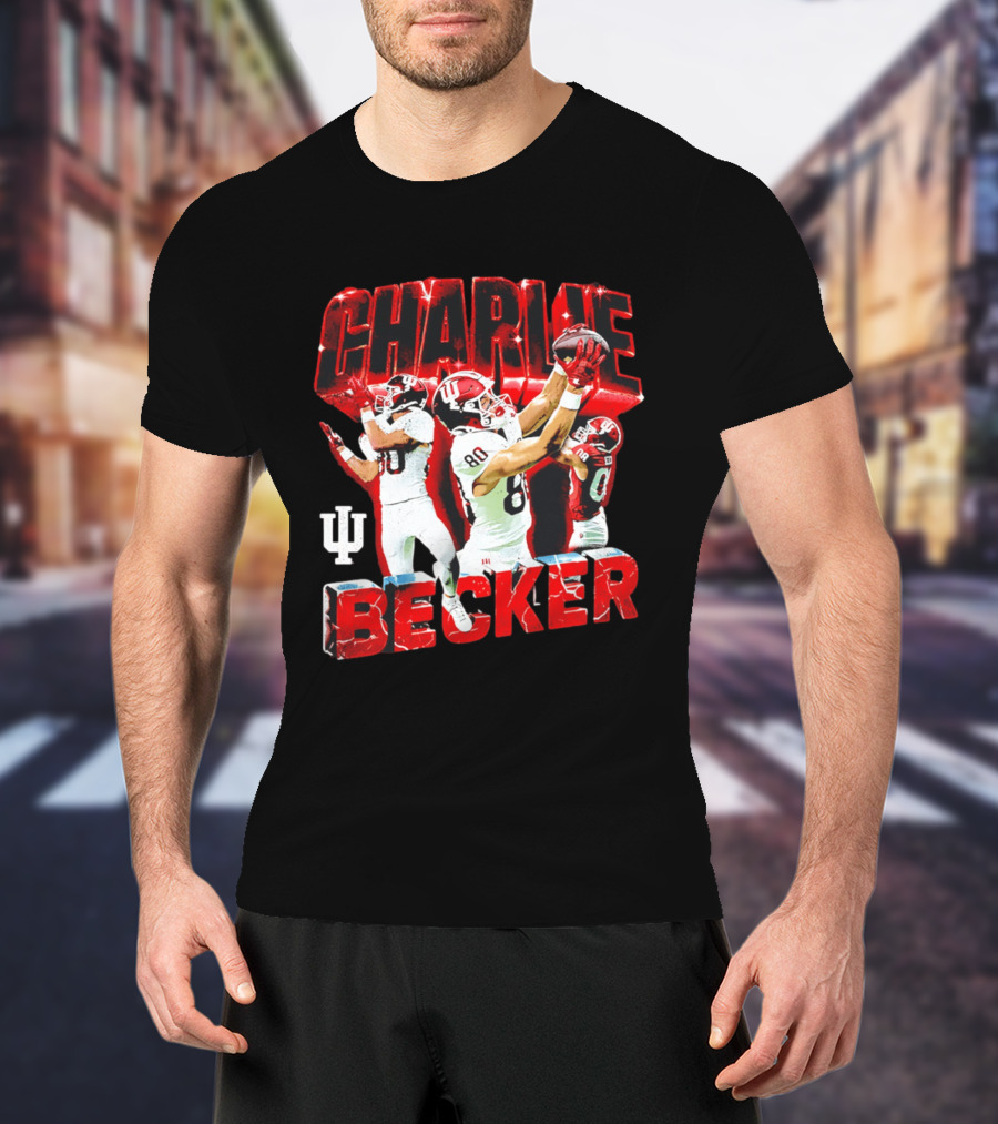 Charlie Becker Indiana Hoosiers Football 90s IU T-Shirt