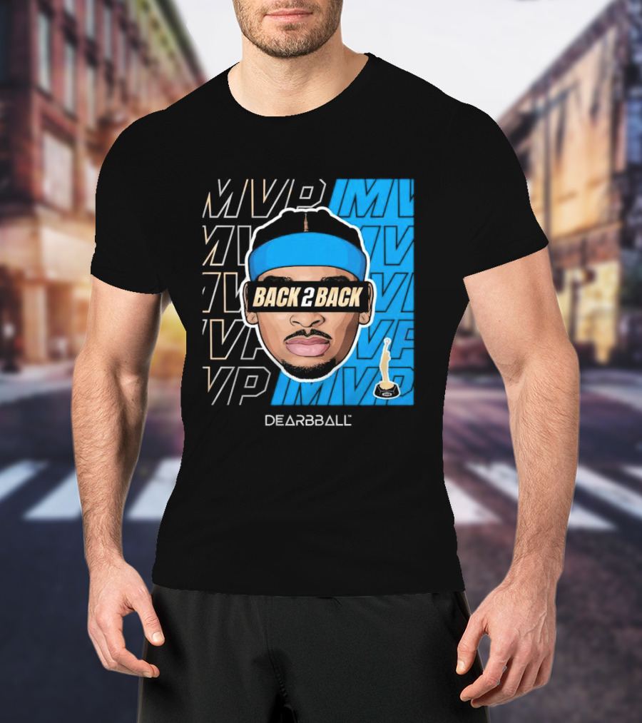 Dearbball Back 2 Back MVP Award Winner 2026 T-Shirt