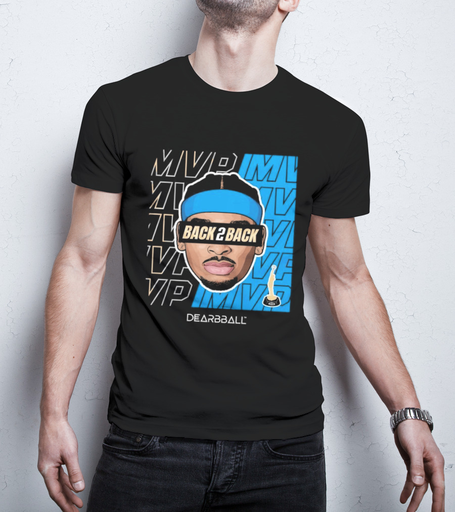 Dearbball Back 2 Back MVP Award Winner 2026 T-Shirt