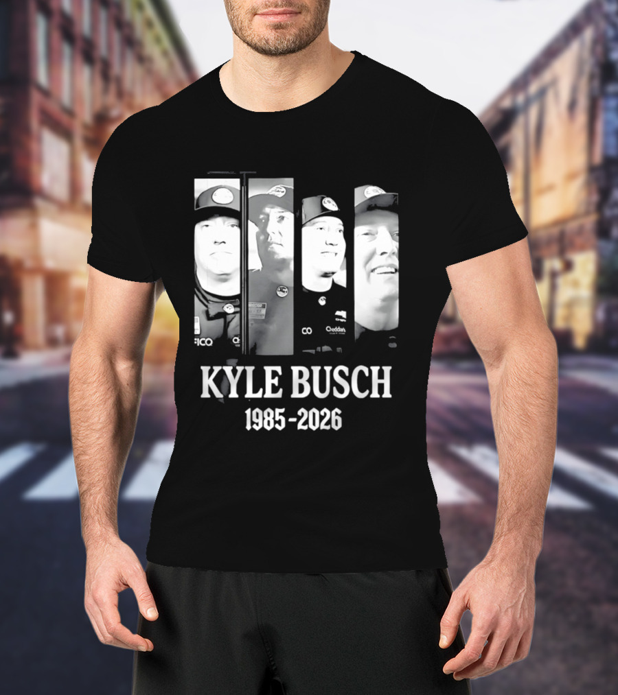 Kyle Busch 1985 2026 Racing T-Shirt