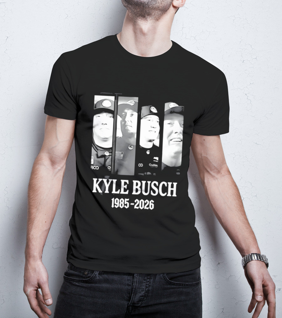 Kyle Busch 1985 2026 Racing T-Shirt