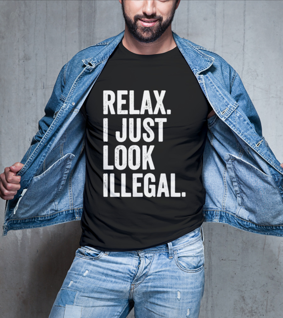 Ronald Acuna Jr Relax I Just Look Illegal 2026 T-Shirt