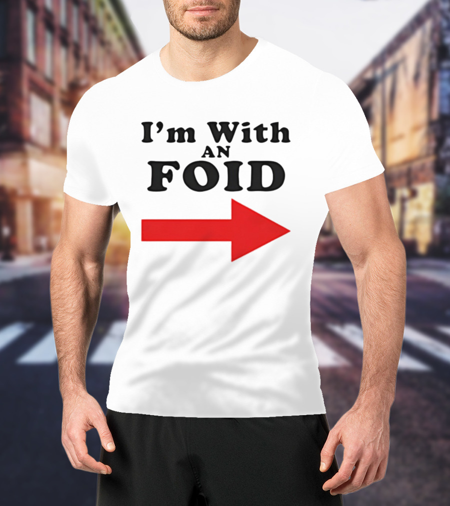 I'm With An Foid Red Arrow T-Shirt