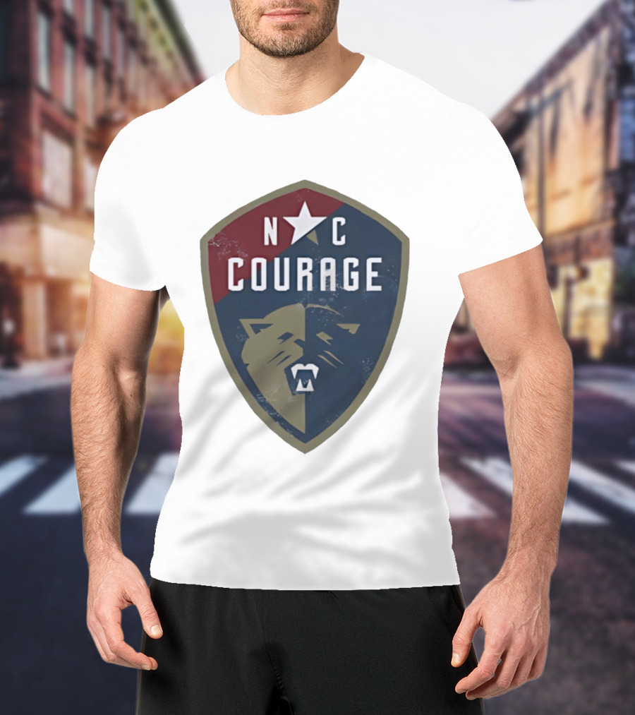 North Carolina Courage Star Shield NC Courage T-Shirt