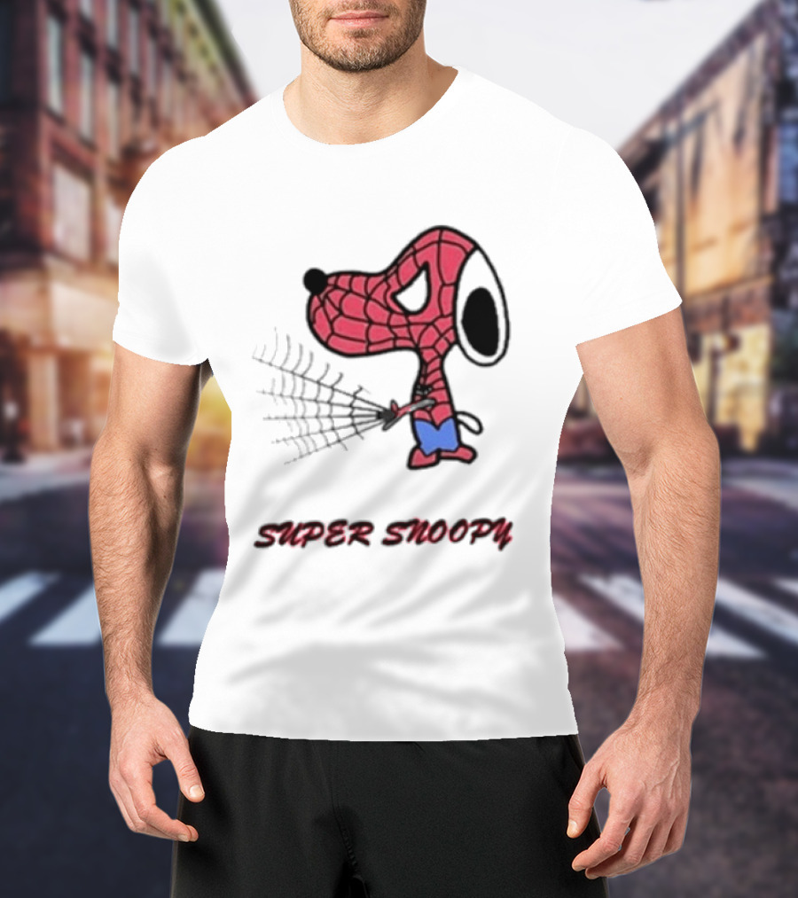 Super Snoopy Spider Adventure T-Shirt