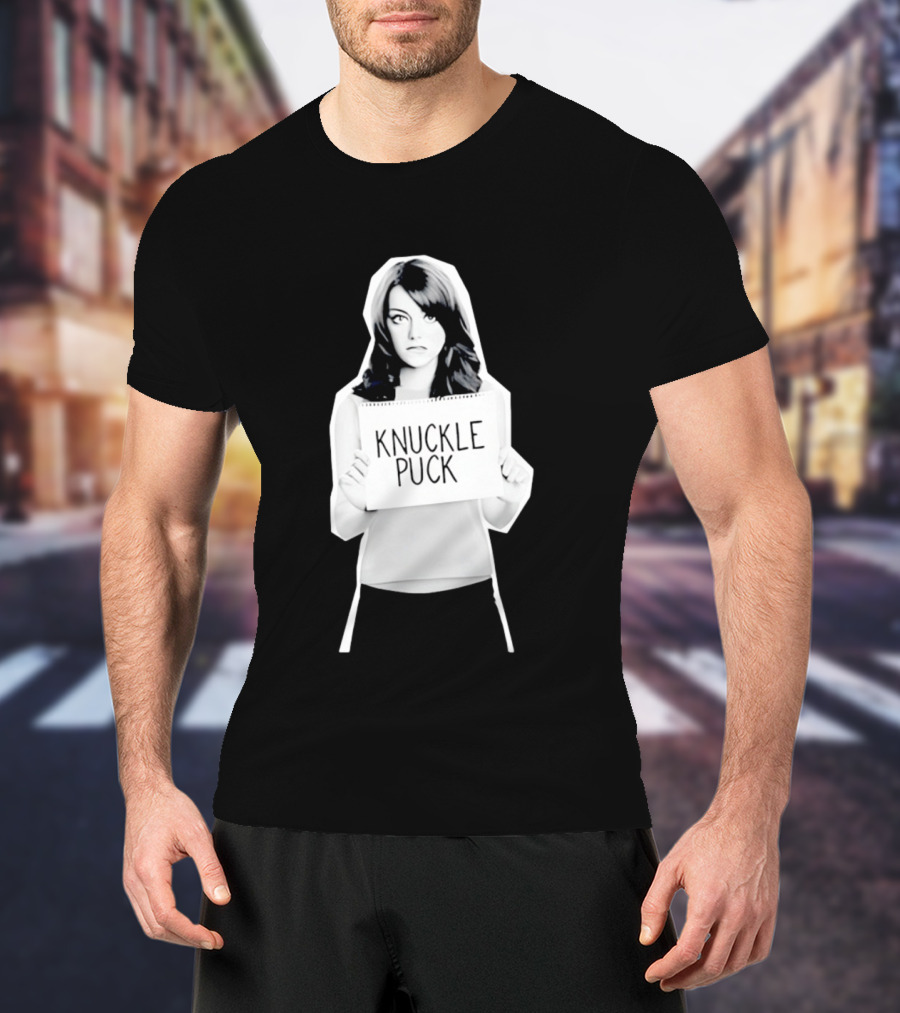 Emma Stone Knuckle Puck Sign T-Shirt
