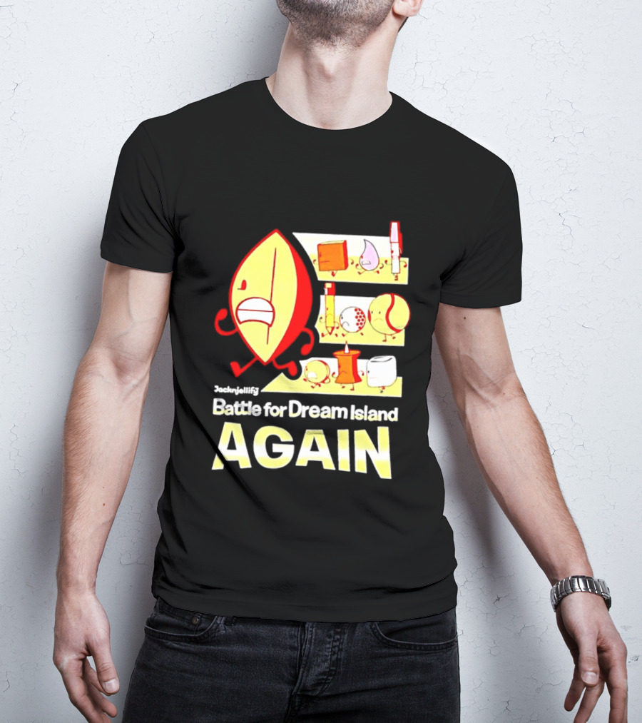 Battle For Dream Island Again Leafy BFDI Characters T-Shirt