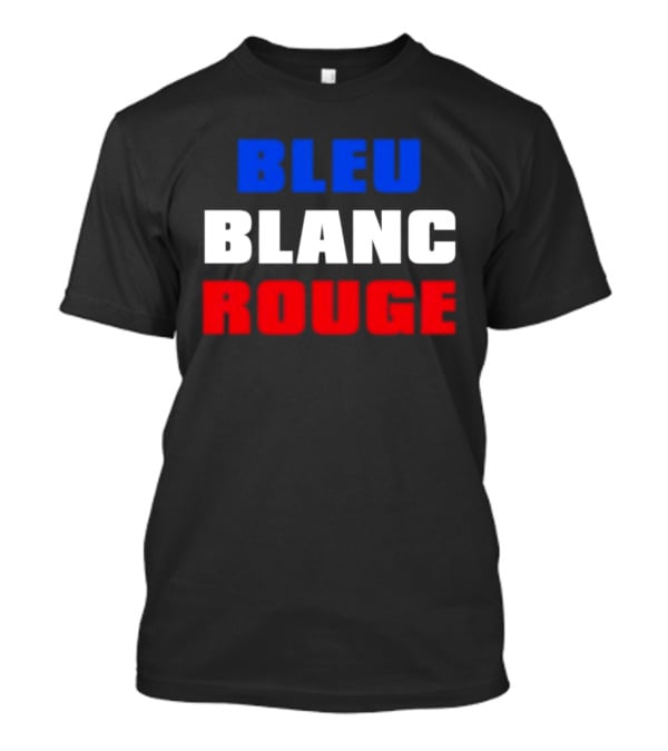 Montreal Canadiens Bleu Blanc Rouge Hockey Team Colors Fan T-Shirt