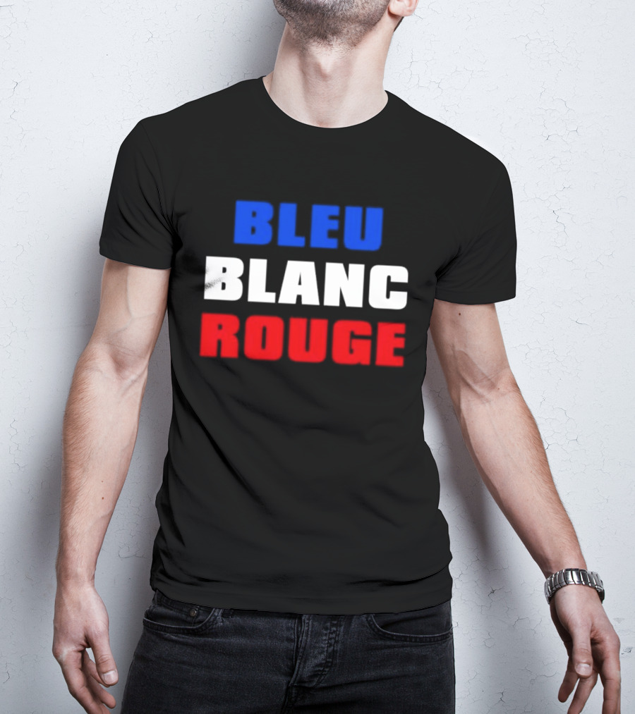 Montreal Canadiens Bleu Blanc Rouge Hockey Team Colors Fan T-Shirt