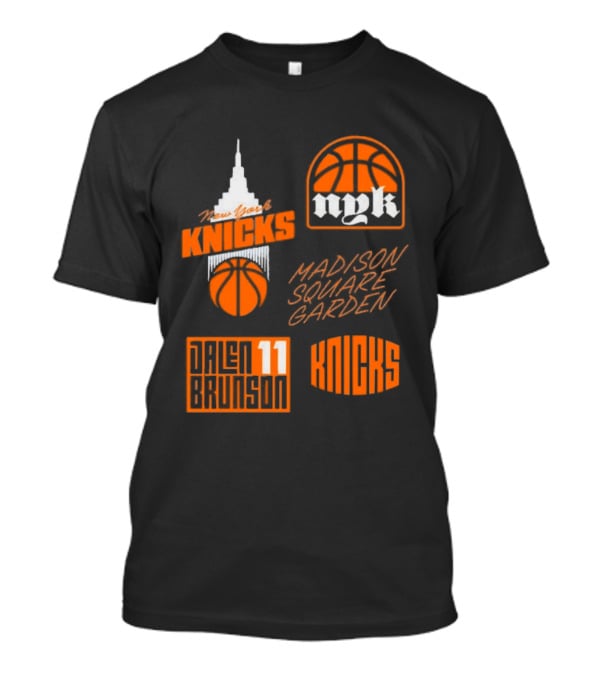 New York Knicks Jalen Brunson MSG NYK 11 Madison Square Garden T-Shirt