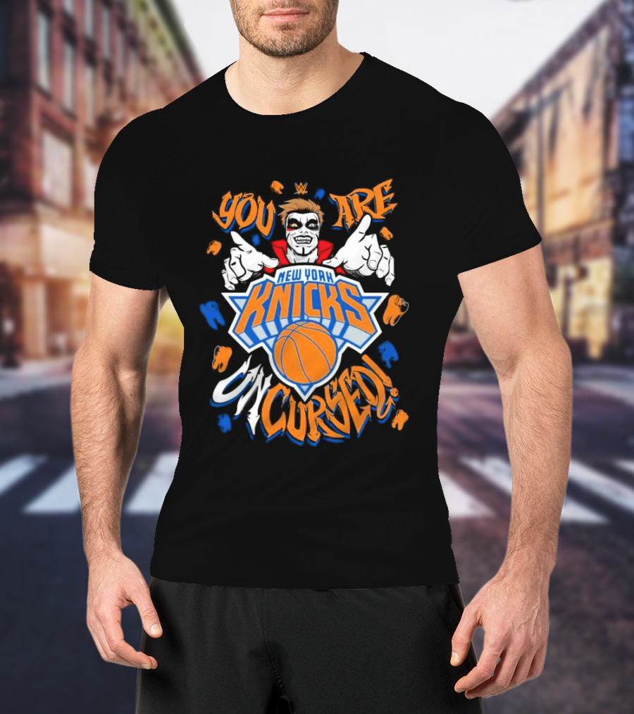 Danhausen You Are Cursed New York Knicks T-Shirt