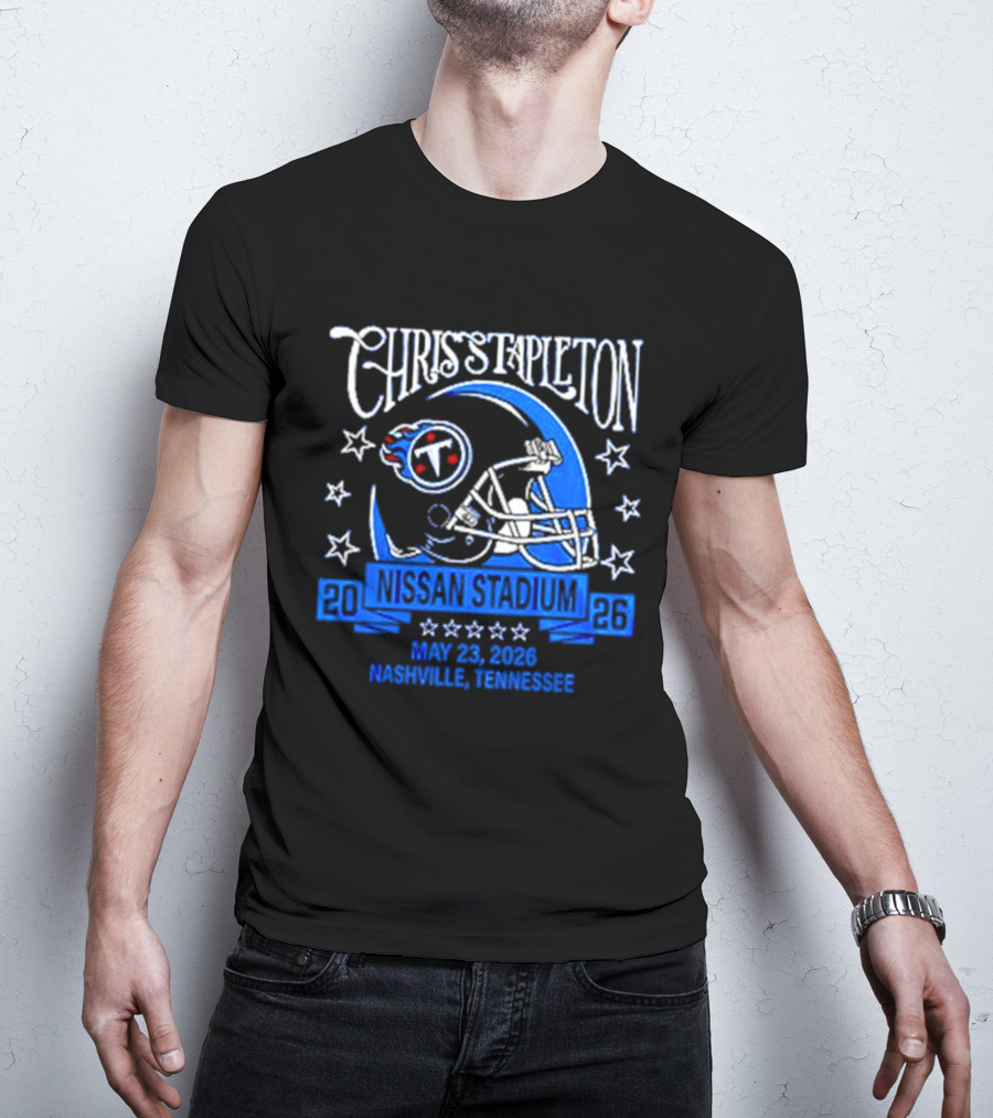 Chris Stapleton 2026 Nashville Nissan Stadium Tennessee Titans May 25 T-Shirt