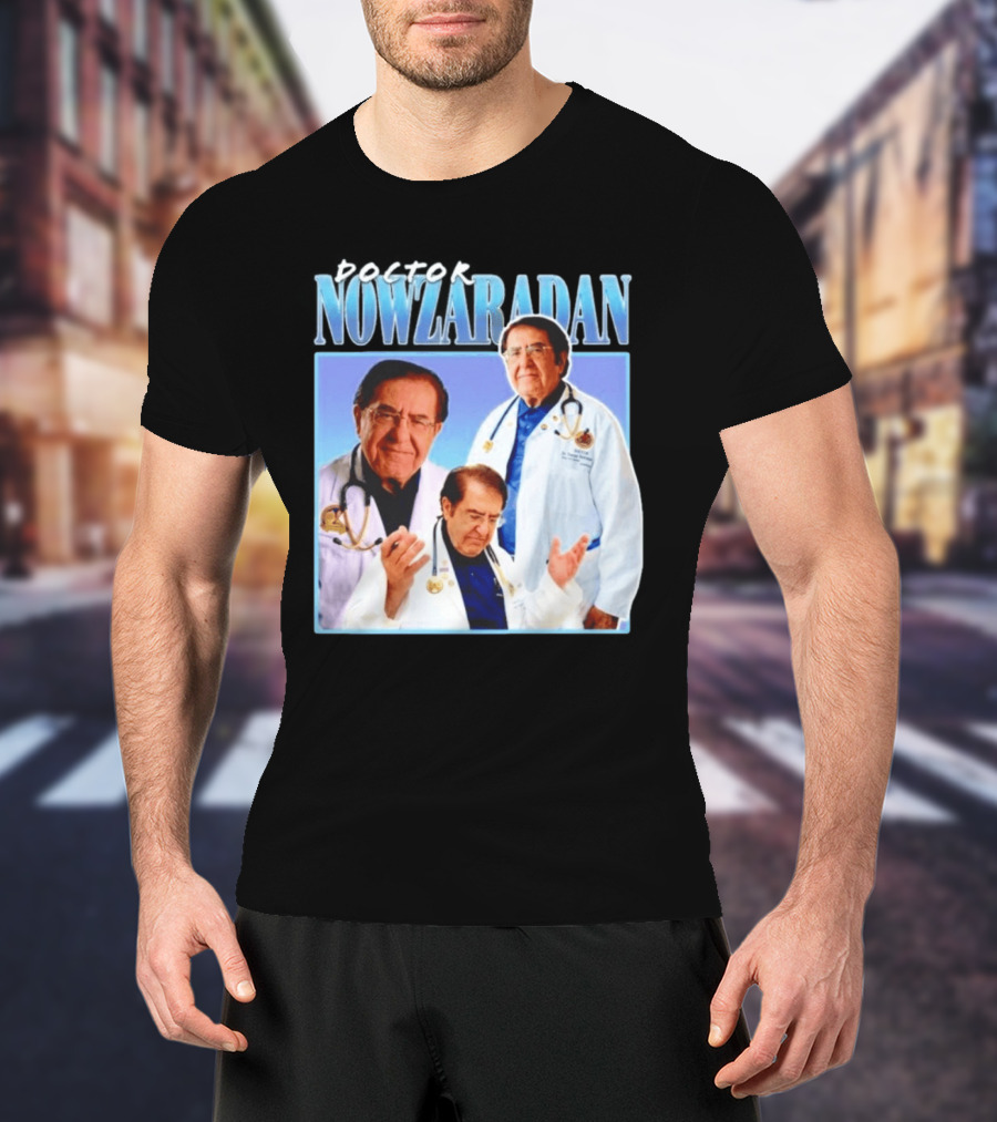 Doctor Nowzaradan My 600Lb Life Blue Stethoscope T-Shirt