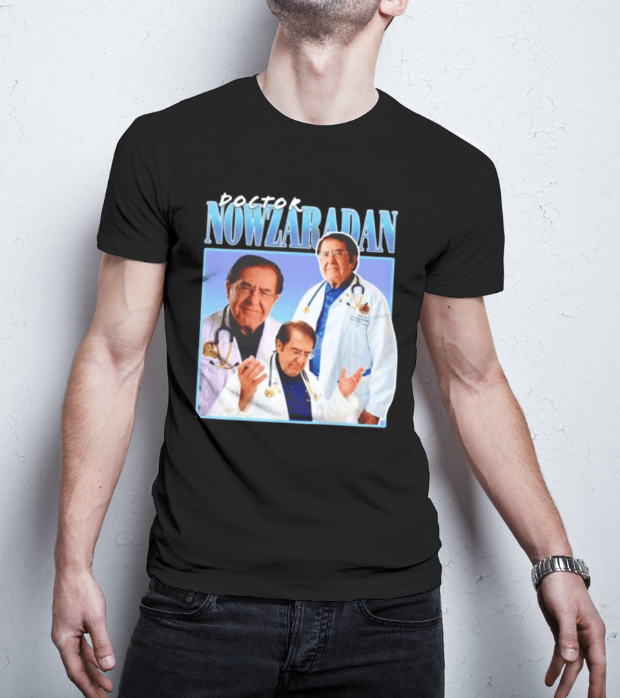 Doctor Nowzaradan My 600Lb Life Blue Stethoscope T-Shirt