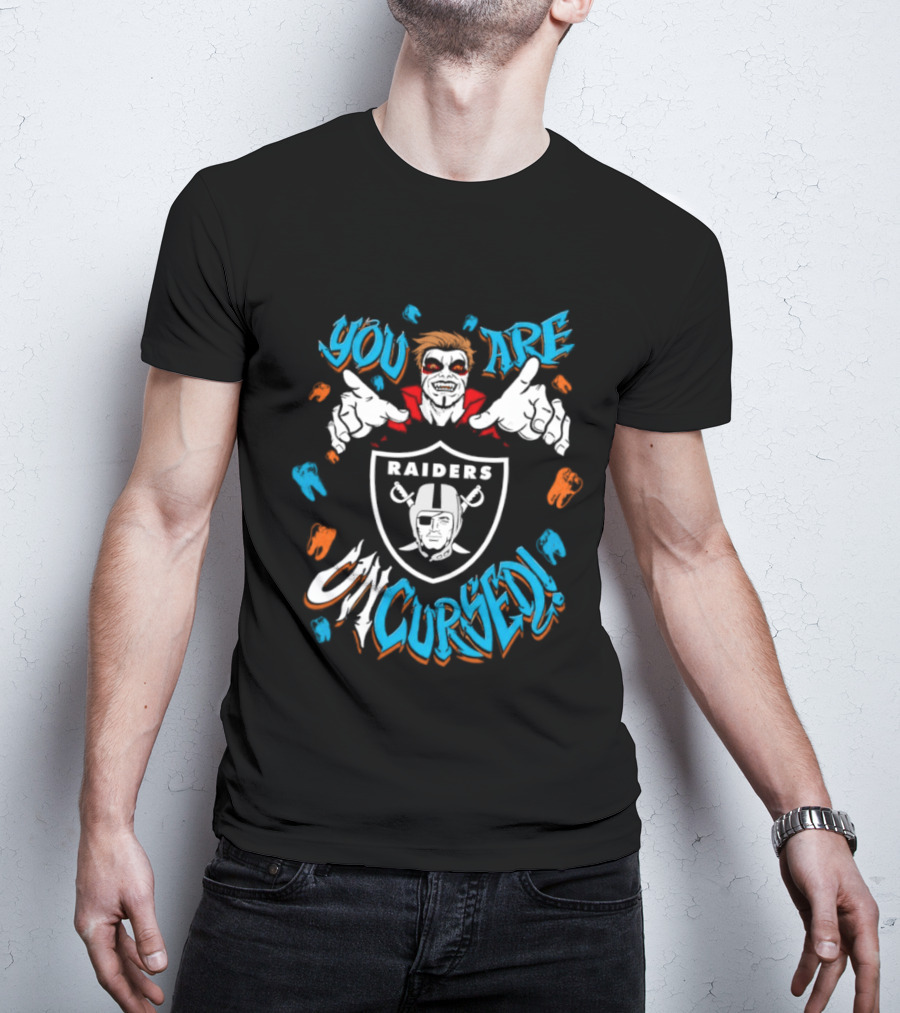 WWE Danhausen Las Vegas Raiders You Are Uncursed T-Shirt