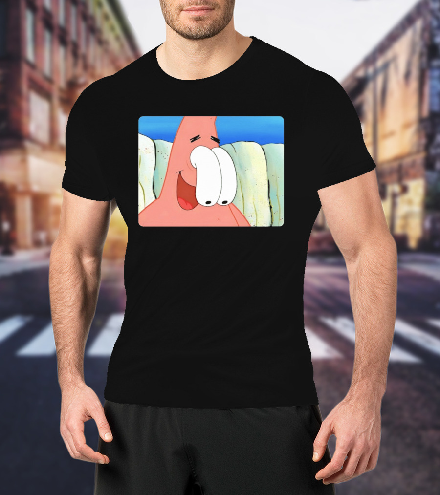 Patrick Star Silly Eyes SpongeBob Meme T-Shirt