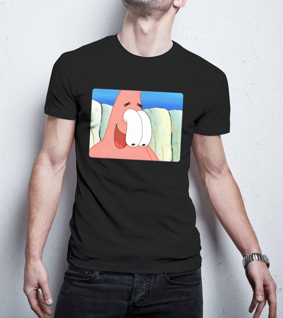 Patrick Star Silly Eyes SpongeBob Meme T-Shirt
