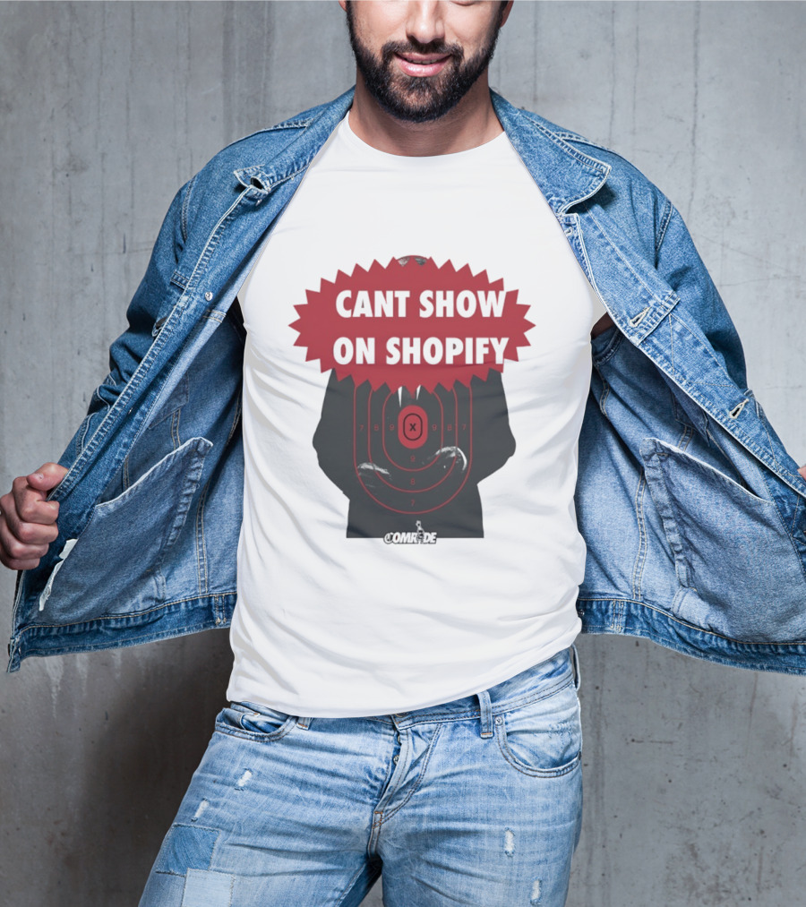 Cant Show On Shopify Target Practice X Comrade T-Shirt