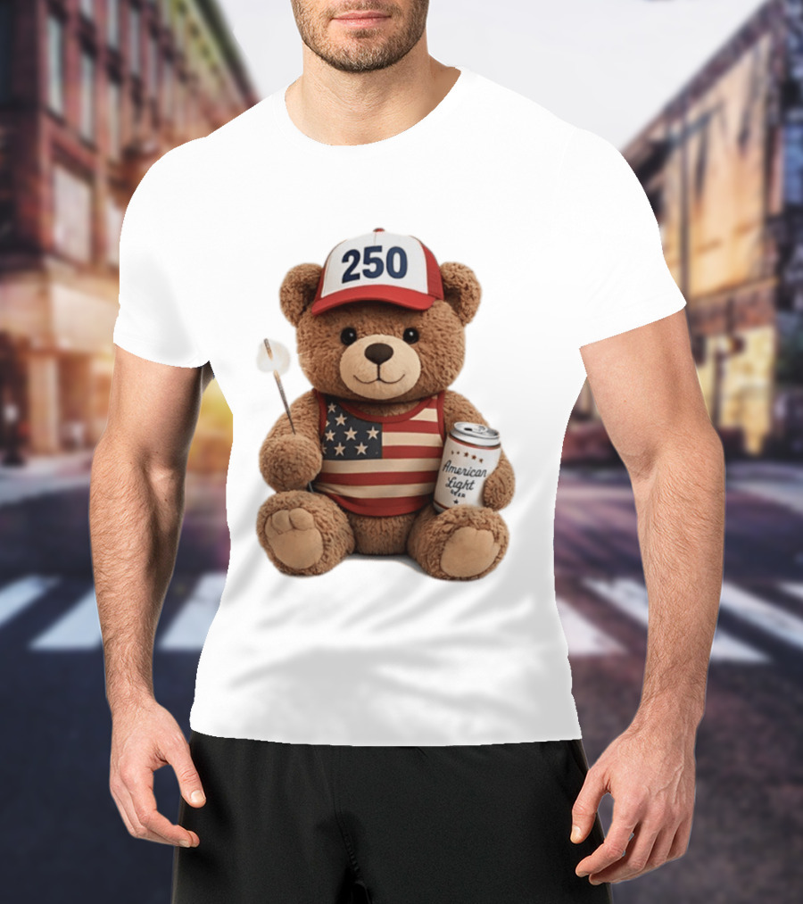 American Bear 250 United States Celebration T-Shirt