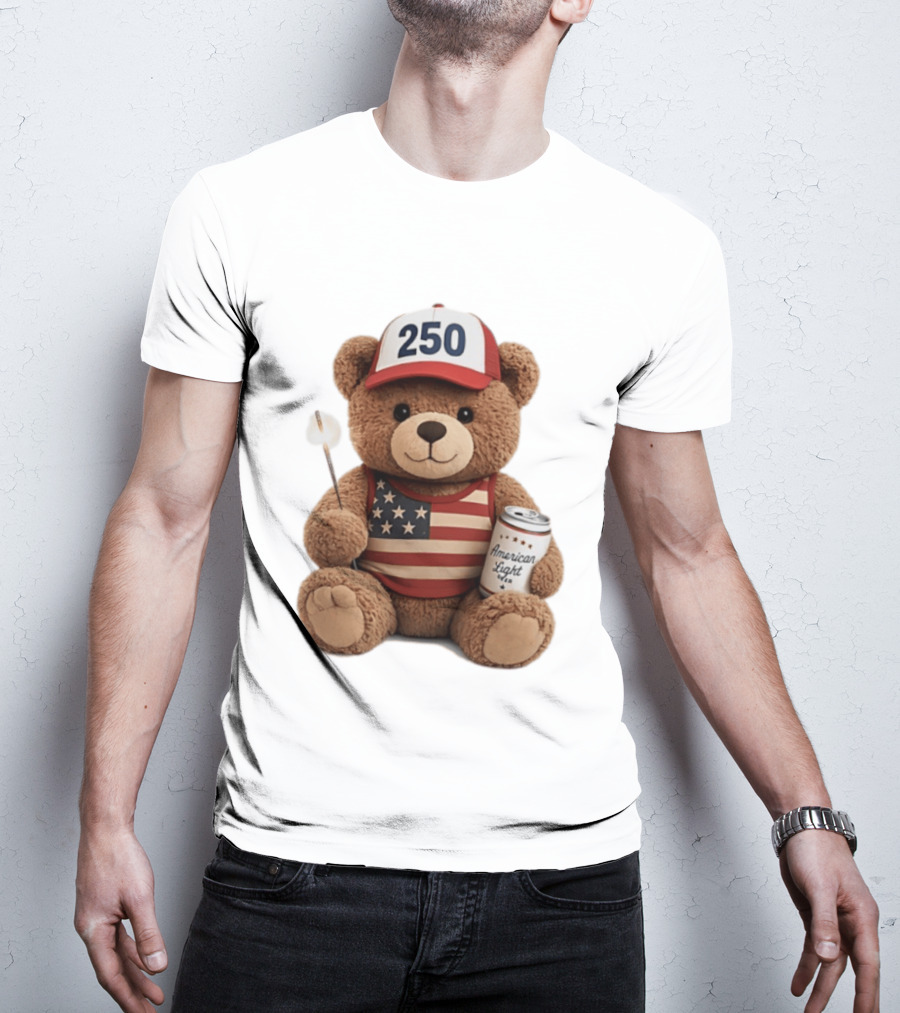 American Bear 250 United States Celebration T-Shirt