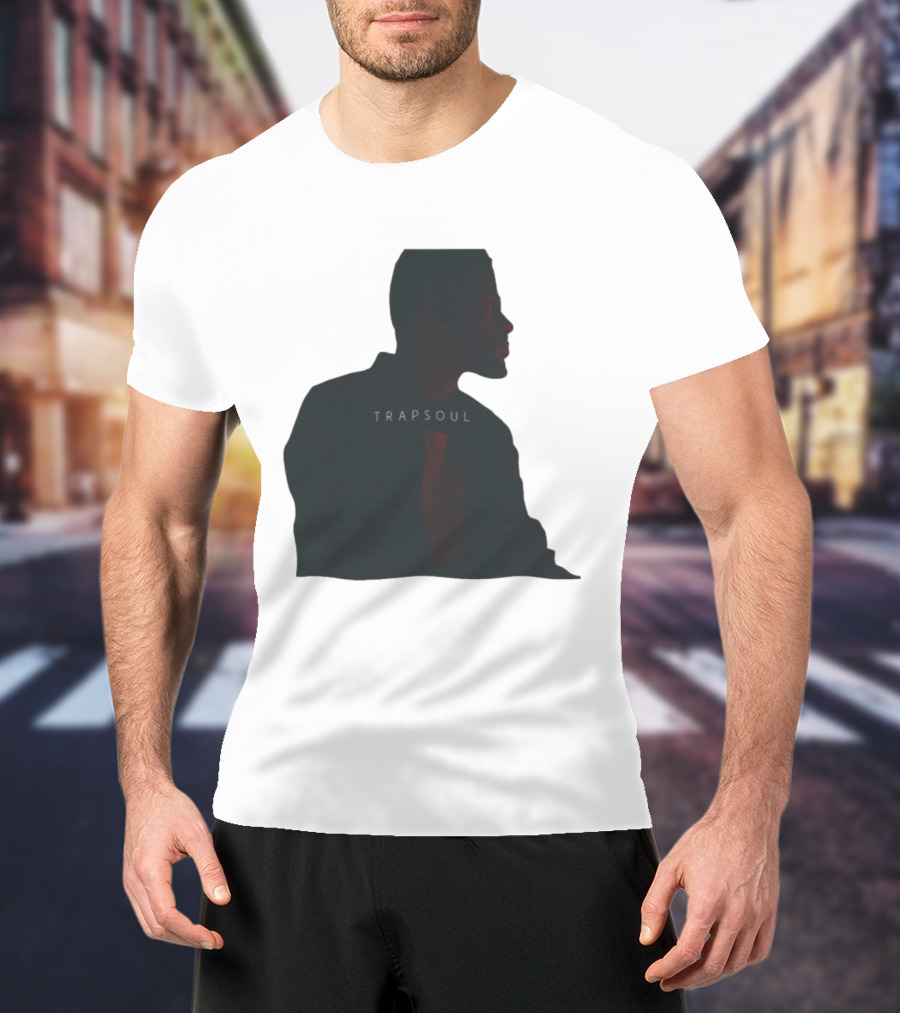 Bryson Tiller Trapsoul Silhouette Profile T-Shirt