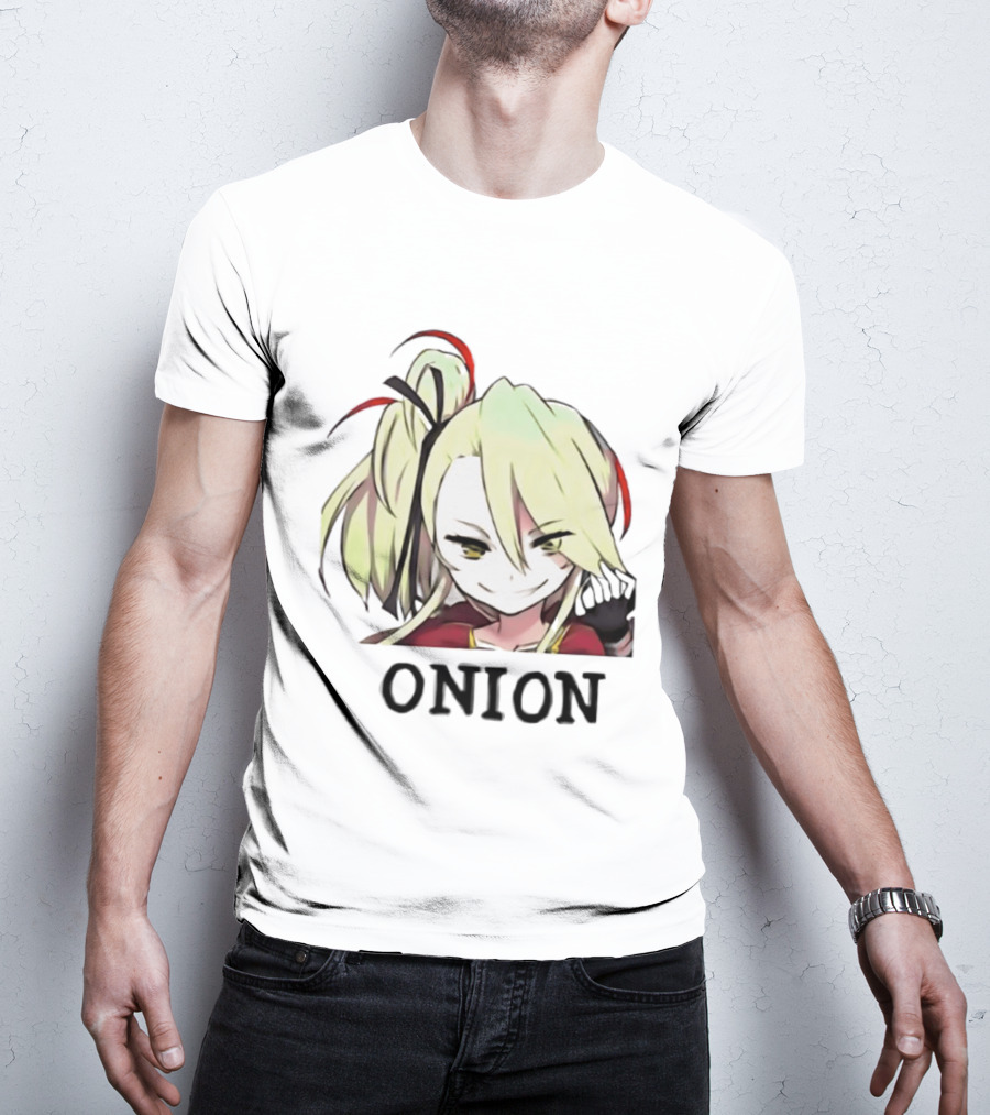Deathpolca Anime Style Character With Onion T-Shirt