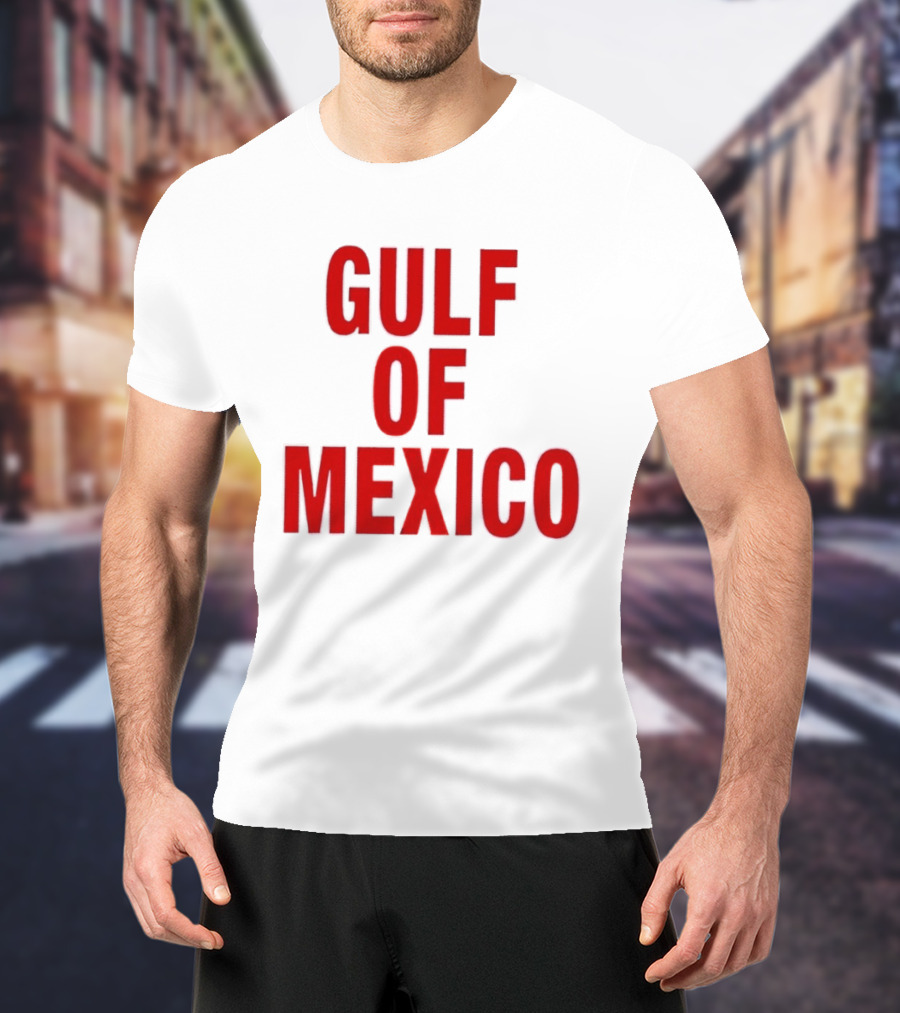 Gulf Of Mexico Bold Red T-Shirt