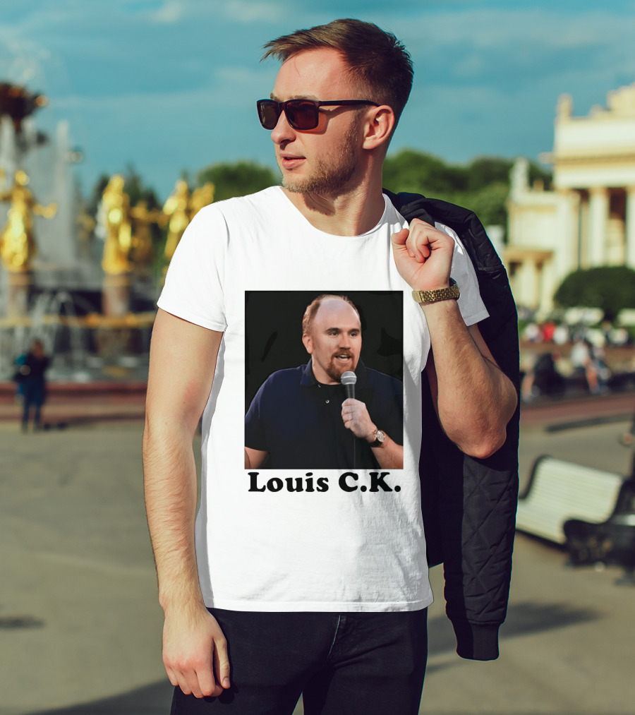 Louis C.K. Oh My God Photo Stand Up Comedy Image T-Shirt