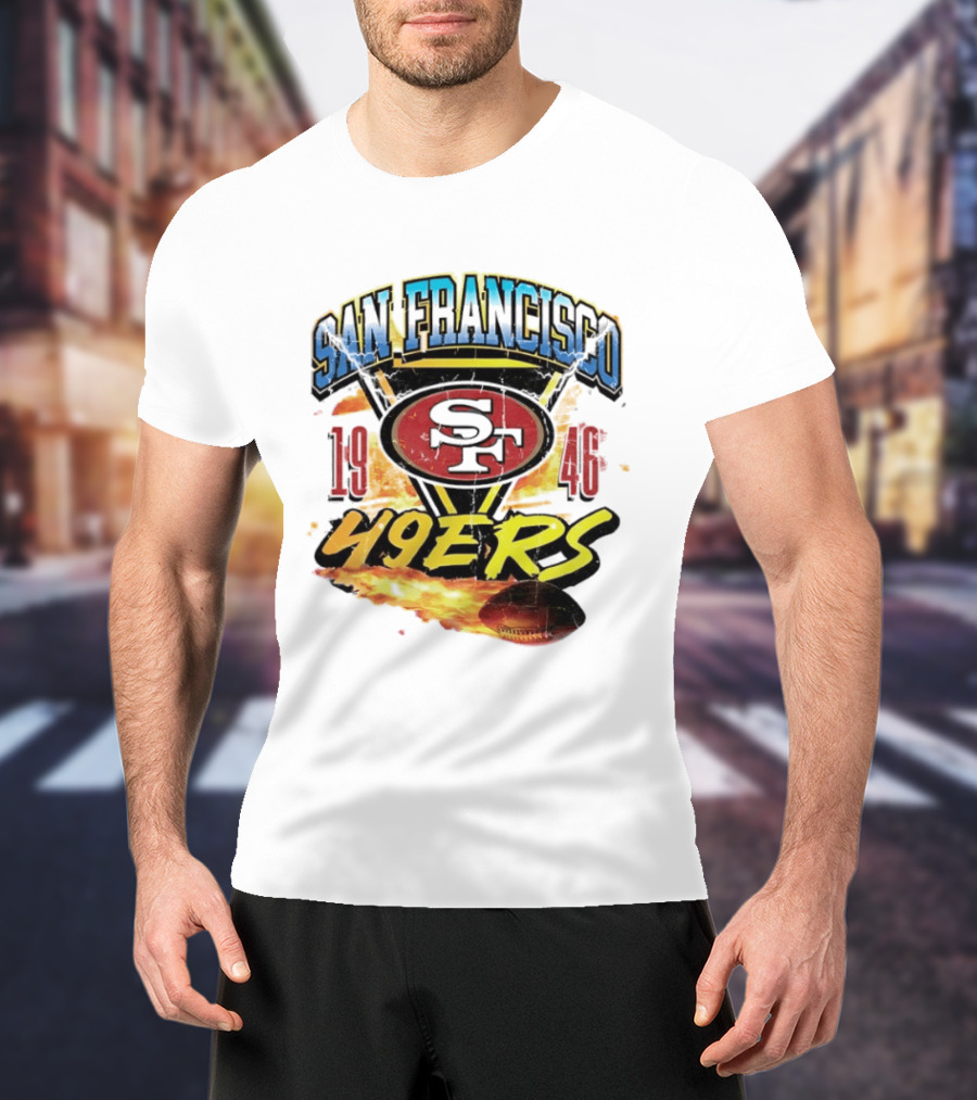 San Francisco 49ers 1946 Football Team SF Logo 49ers T-Shirt