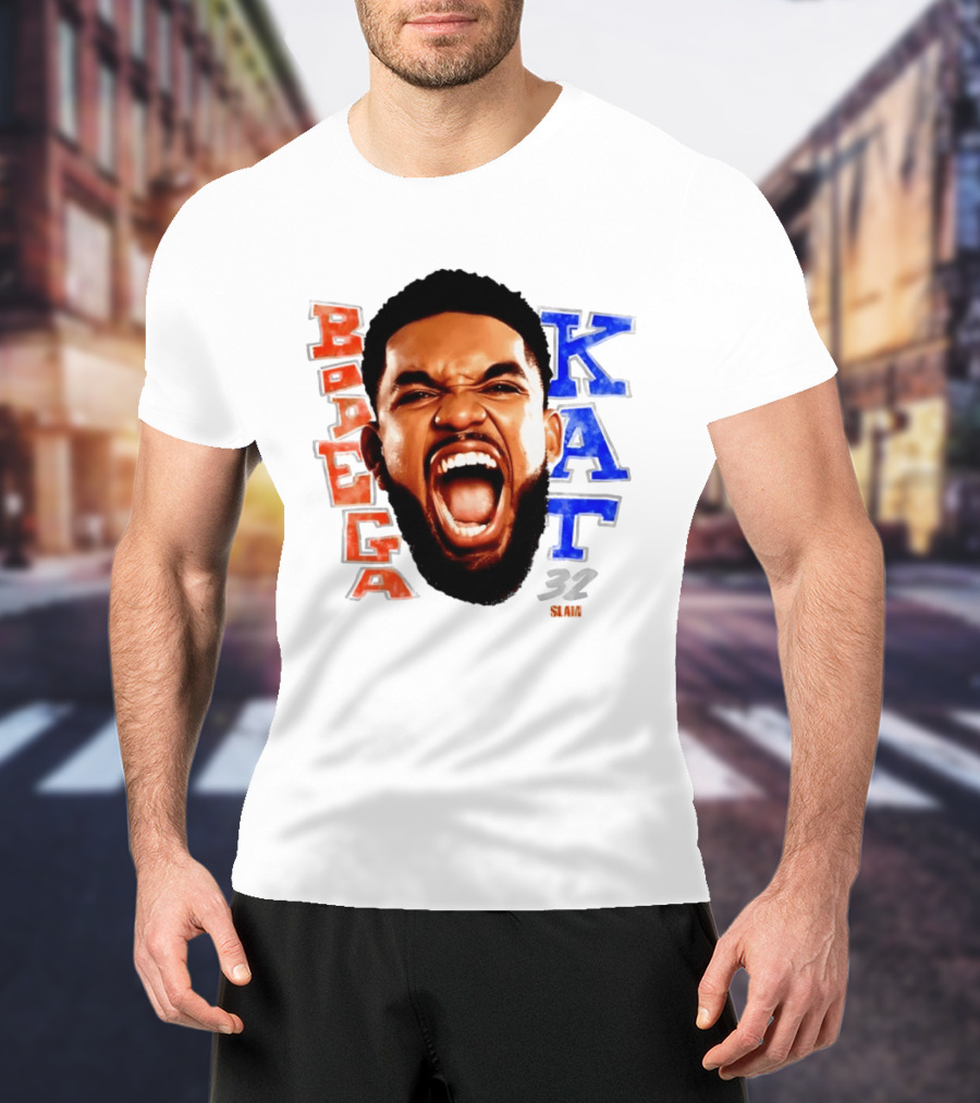 Big Bodega KAT 32 SLAM New York Knicks Karl Anthony Towns T-Shirt