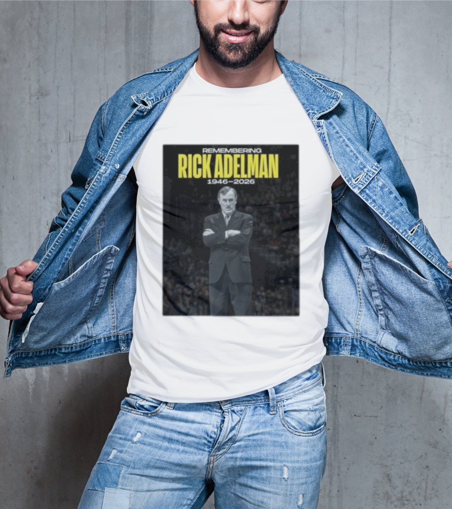 Remembering Rick Adelman 1946 2026 NBA Basketball ClutchPoints T-Shirt