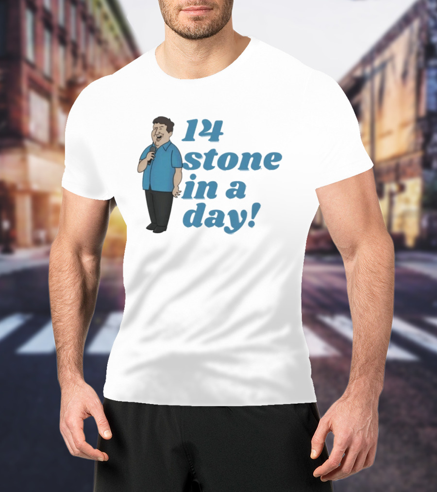 Peter Kay 14 Stone In A Day Stand Up Comedy British Comedian T-Shirt