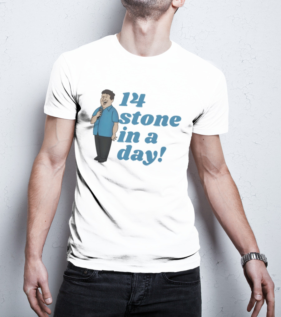 Peter Kay 14 Stone In A Day Stand Up Comedy British Comedian T-Shirt