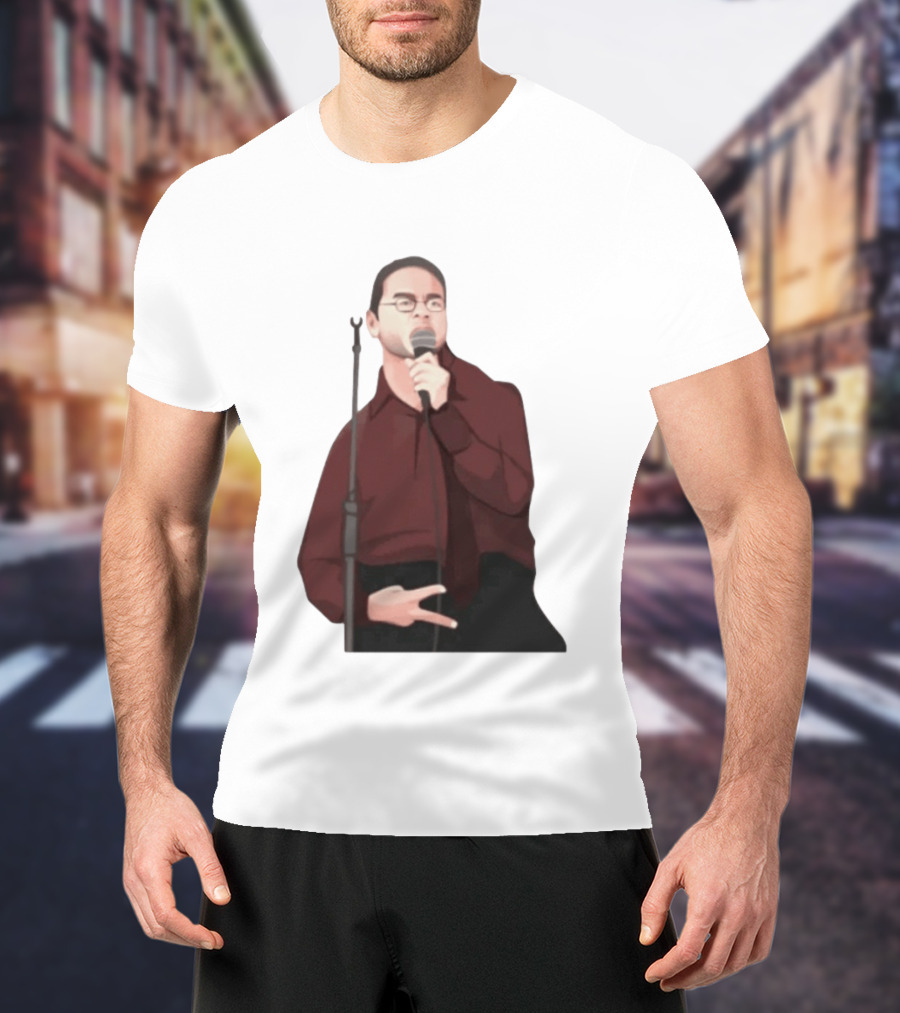 Max And Paddy Stand Up Comedy Performance Live Stage Microphone T-Shirt