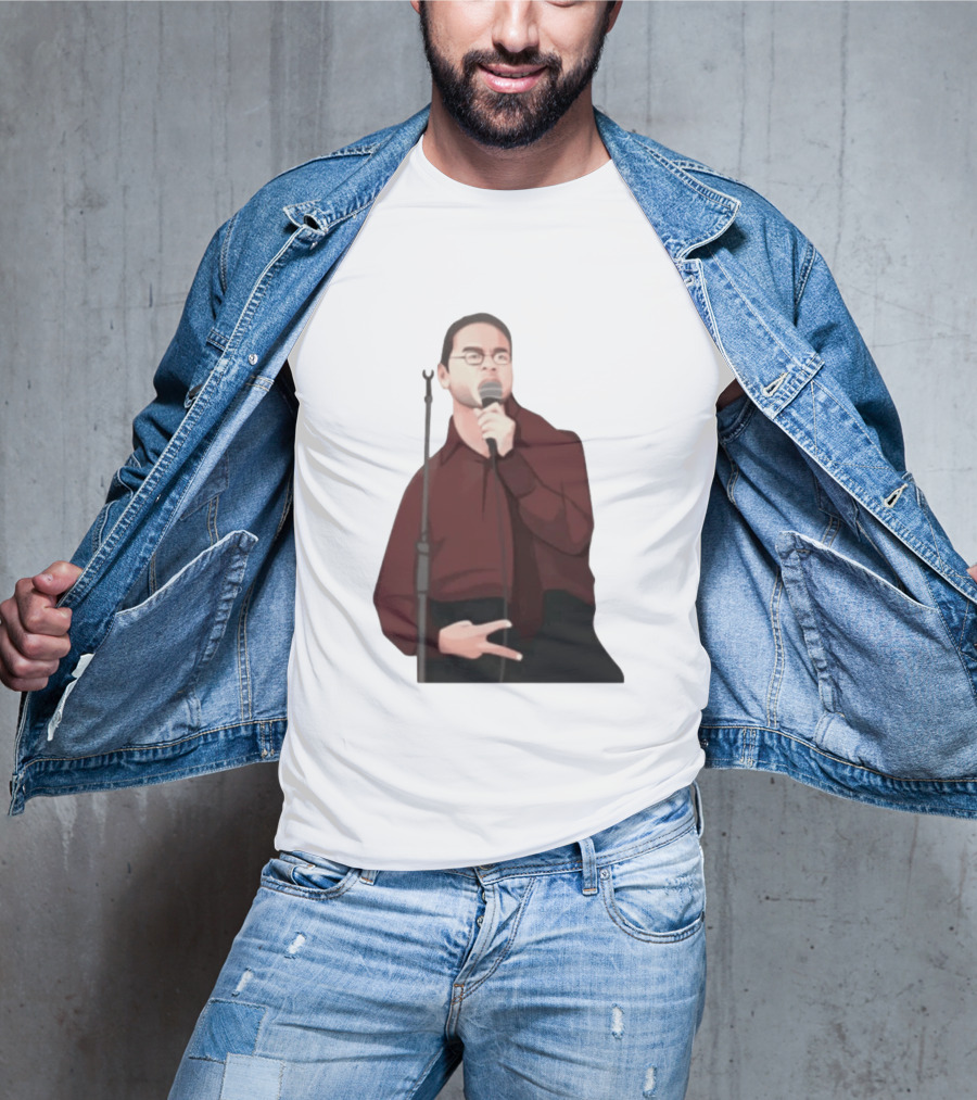 Max And Paddy Stand Up Comedy Performance Live Stage Microphone T-Shirt