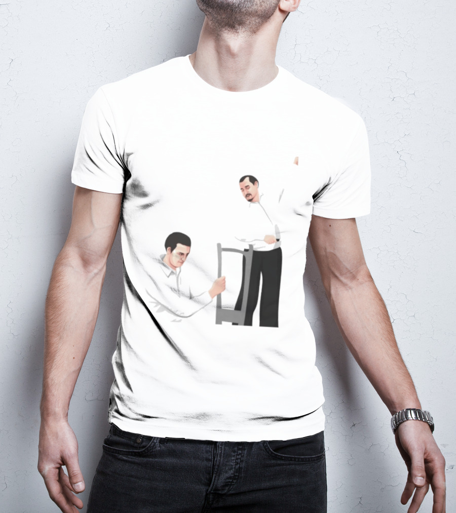 Max And Paddy Pine Barrens Christopher Moltisanti Paulie Gualtieri Chair Scene T-Shirt