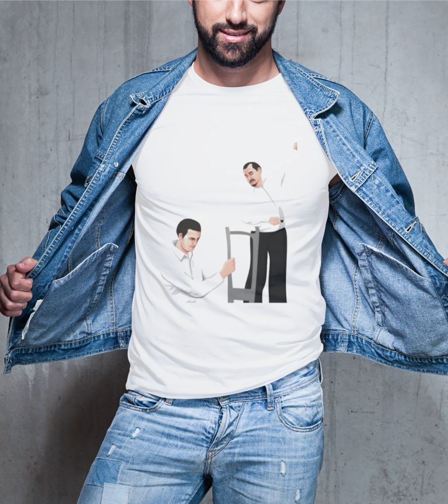 Max And Paddy Pine Barrens Christopher Moltisanti Paulie Gualtieri Chair Scene T-Shirt