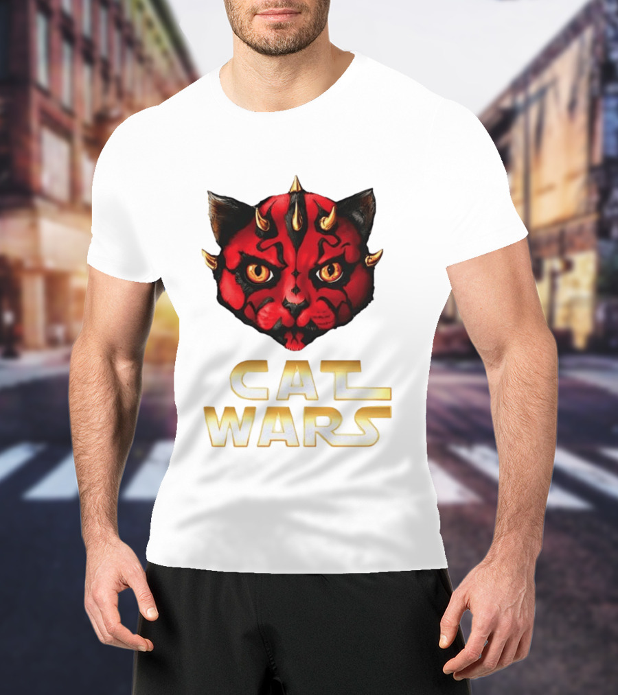 Darth Maul Cat Wars Star Wars Quality Comfortable Wear T-Shirt