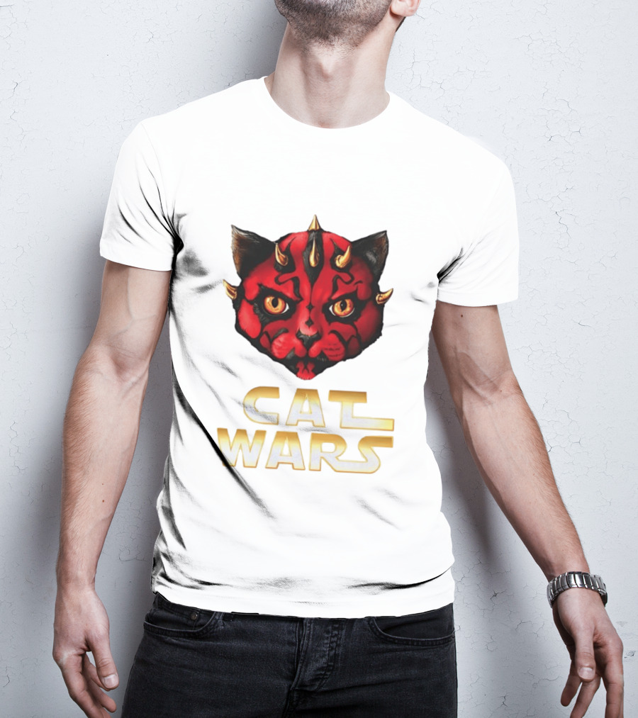 Darth Maul Cat Wars Star Wars Quality Comfortable Wear T-Shirt