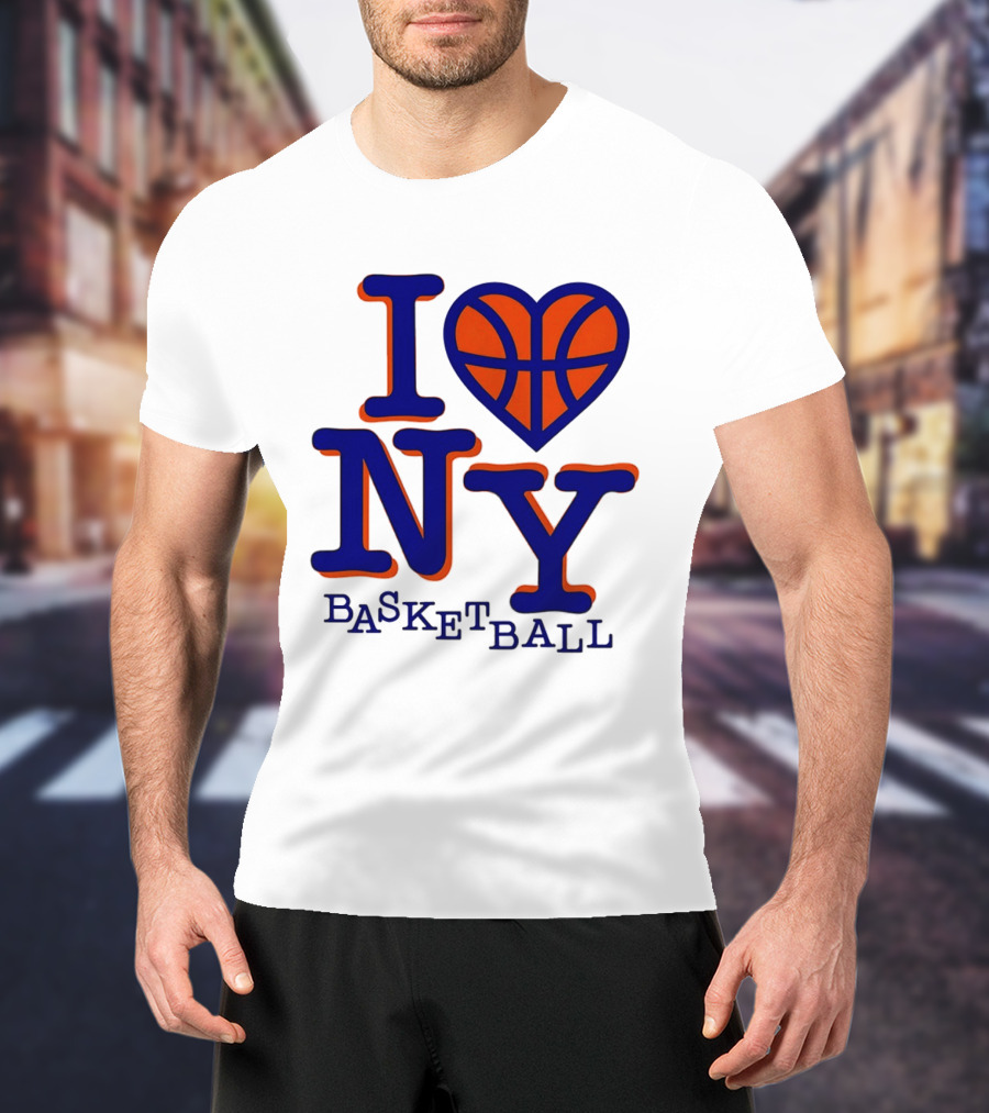 I Heart NY Basketball 2026 New York Knicks NBA T-Shirt